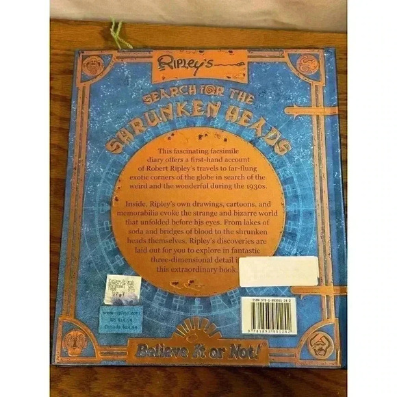 Ripley’s Believe It Or Not Book Search For The Shrunken Heads GUC - Picture 2 of 5